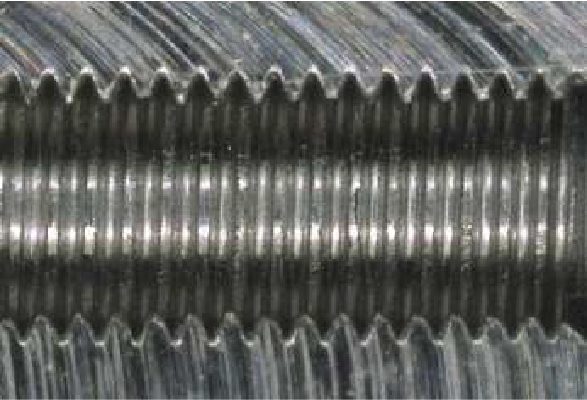 走心機(jī)高頻銑 銑不銹鋼M1.6×0.2小徑內(nèi)螺紋